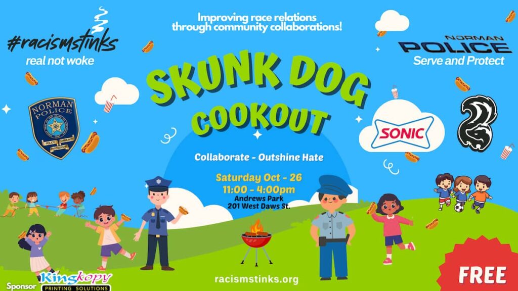 skunk dog cookout